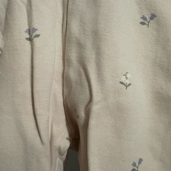 H&M blush pink floral sweater and legging set 0-3 months - Picture 3 of 5